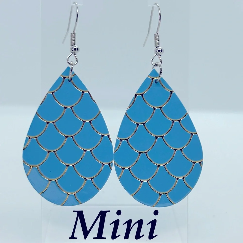 Mini Faux Teardrop Earrings Mermaid Fashion Jewelry